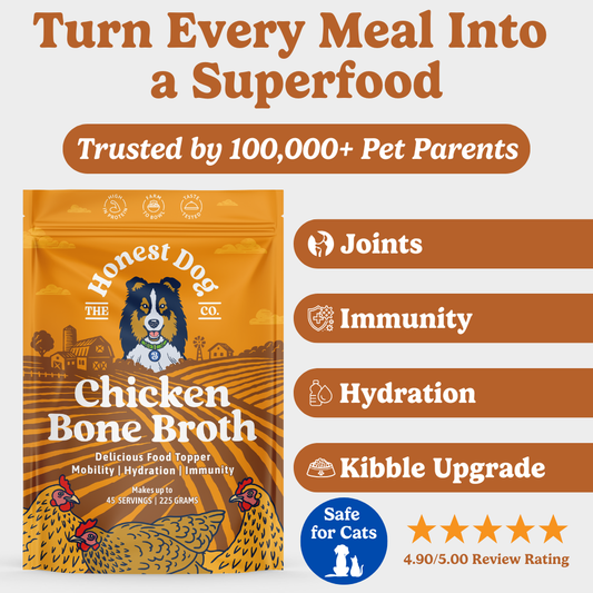 Chicken Bone Broth for Dogs