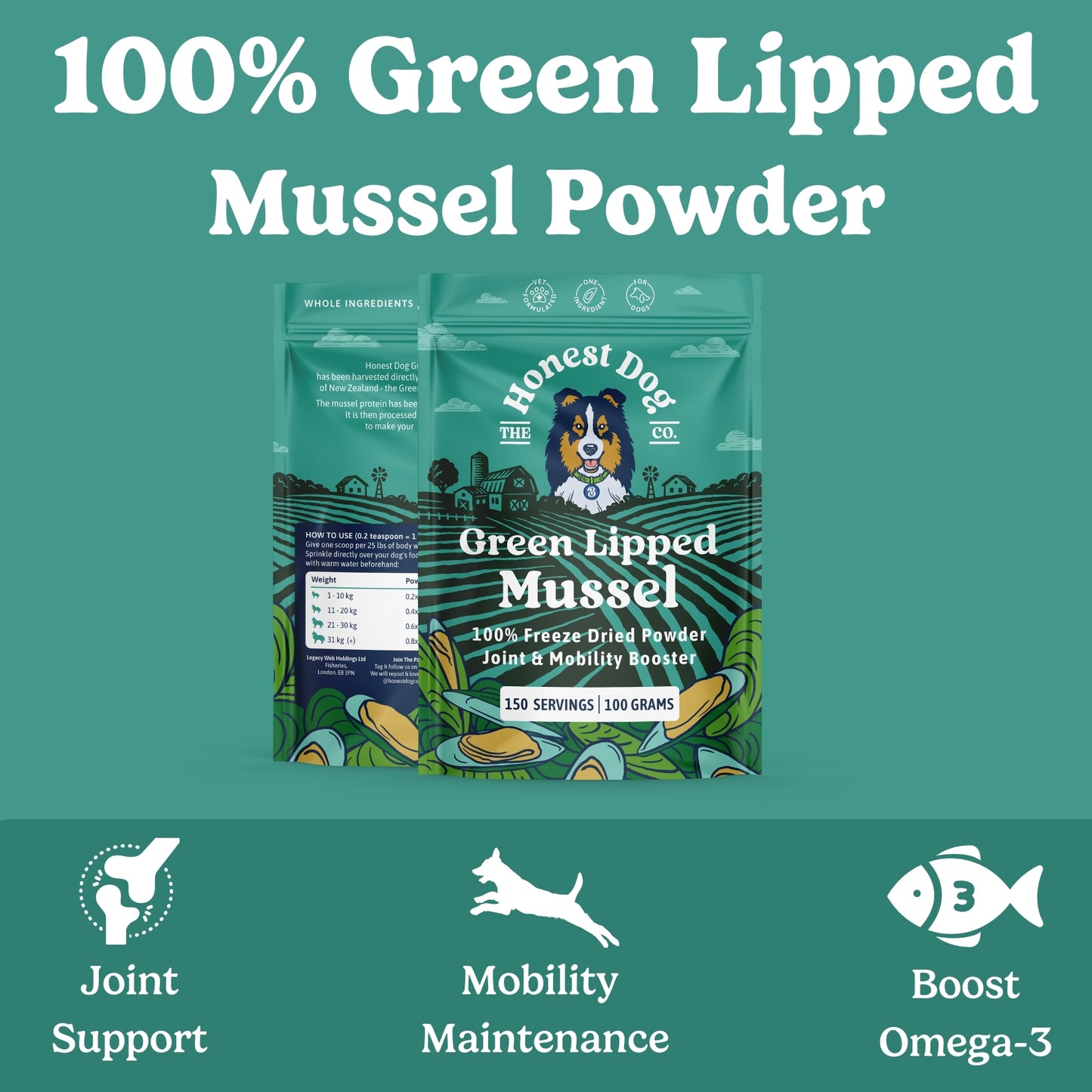 Green Lipped Mussel for Dogs