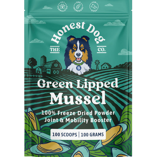 Honest Dog Co - Green Lipped Mussel Powder For Dogs