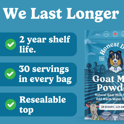 Honest Dog Co - Goat Milk Powder for dogs