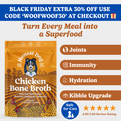 Chicken Bone Broth for Dogs