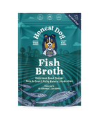 Honest Dog Co Fish Broth for Cats & Dogs pouch, 160g, makes up to 40 servings