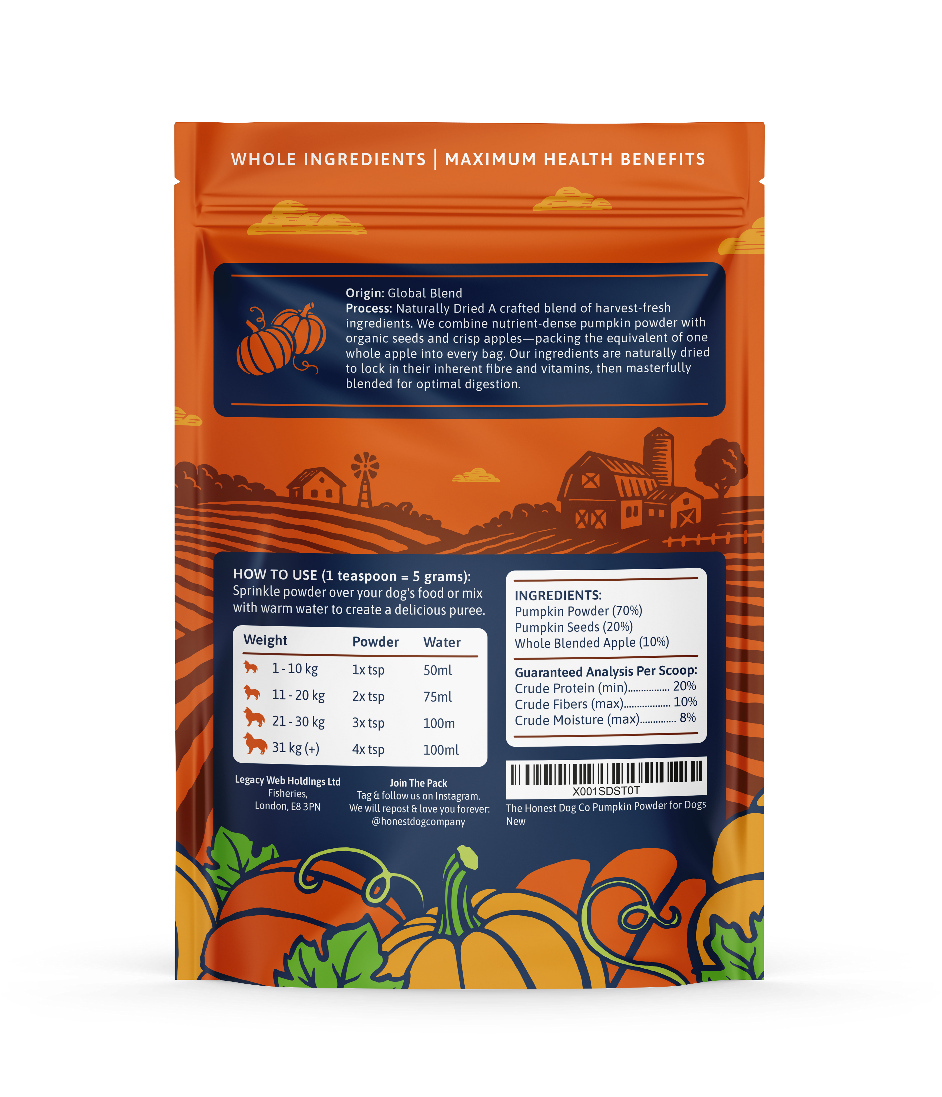 Pumpkin Digestive Aid