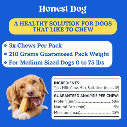 Honest Dog Co - Yak Chews For Dogs